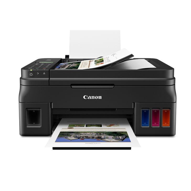 IMPRESORA MULTIFUNCIONAL CANON G4110, INYECCIÓN DE TINTA, 90000 PÁGINAS POR MES, 4800 X 1200 DPI    2316C004AB