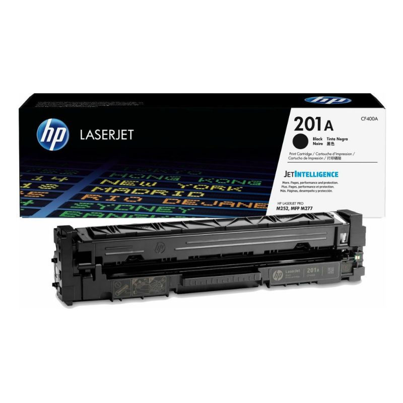 TONER HP 201A, SERIES LASERJET PRO M252/ M277 MFP, COLOR NEGRO    CF400A