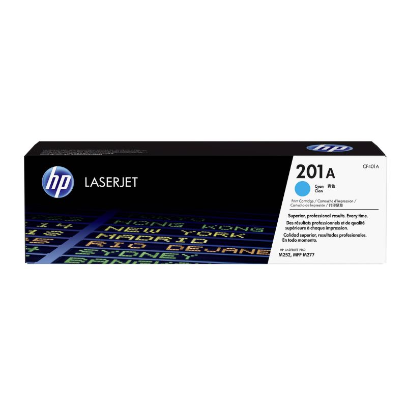 TONER HP 201A, SERIES LASERJET PRO M252/ M277 MFP, COLOR CYAN   CF401A