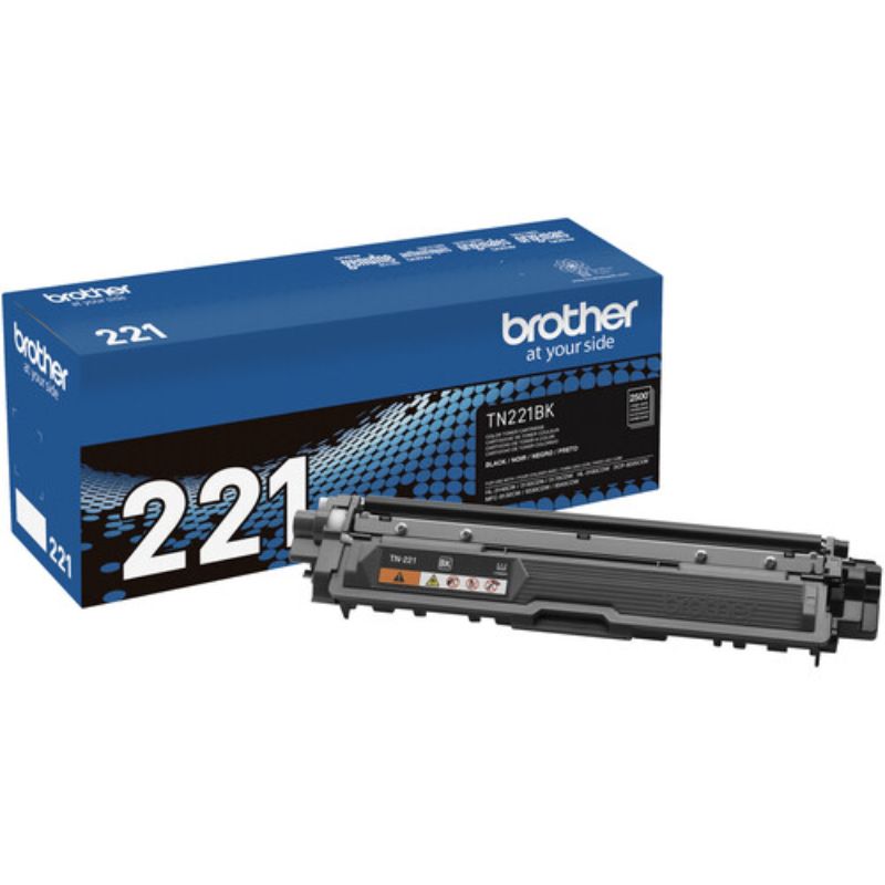 TONER BROTHER TN221, COLOR NEGRO, REDIEMIENTO ESTÁNDAR    TN221BK