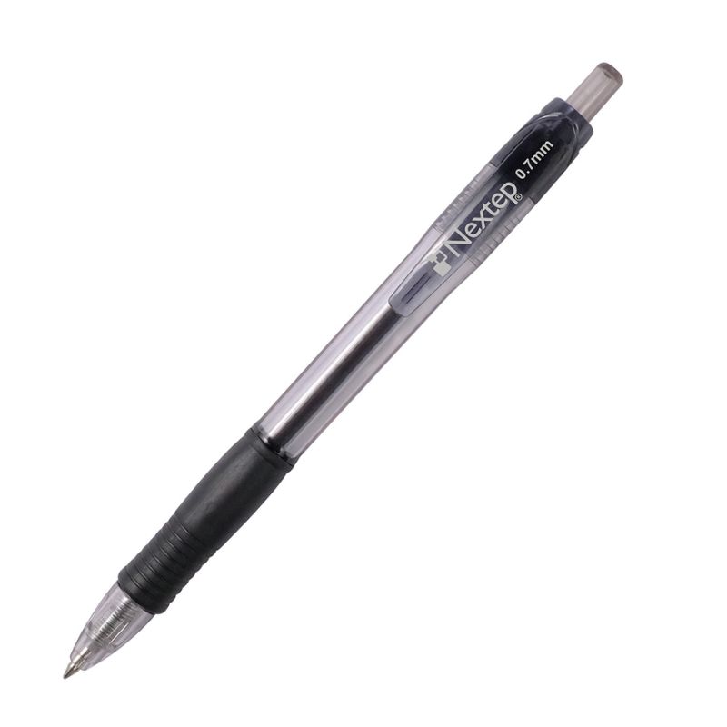 BOLIGRAFO NEXTEP NE-062N GEL RETRACTIL MEDIANO 0.7MM NEGRO PZA    NE-062NPZA 