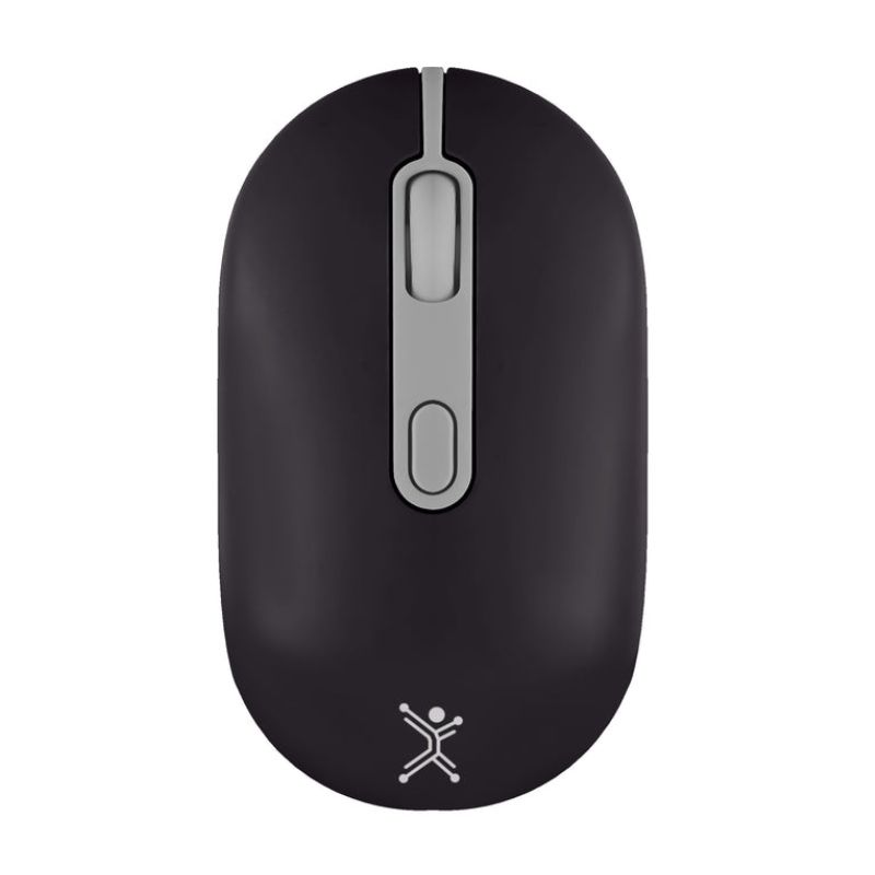 MOUSE PERFECT CHOICE  PC-045243, RECARGABLE,  2.4GHZ+BT CLIC SILENCIOSO, COLOR NEGRO    PC-045243