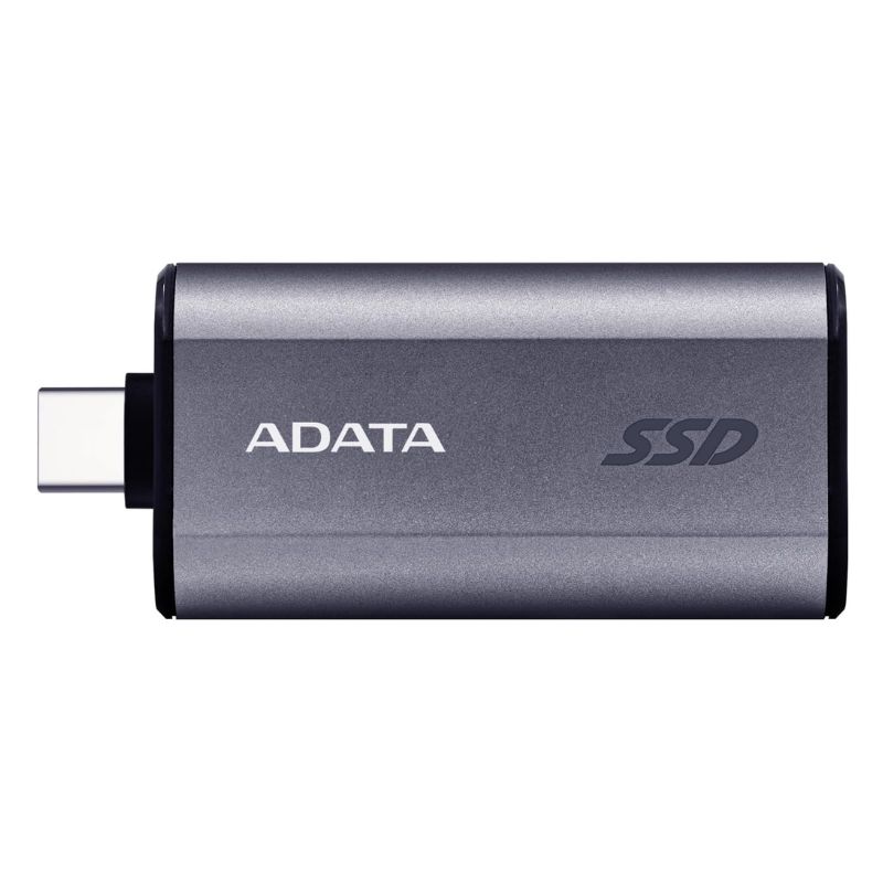 SSD EXTERNO ADATA SC750, 1000GB, INTERFAZ USB 3.2 GEN 2 X2, PUERTO USB-C, COLOR NEGRO    SC750-1000G-CCBK