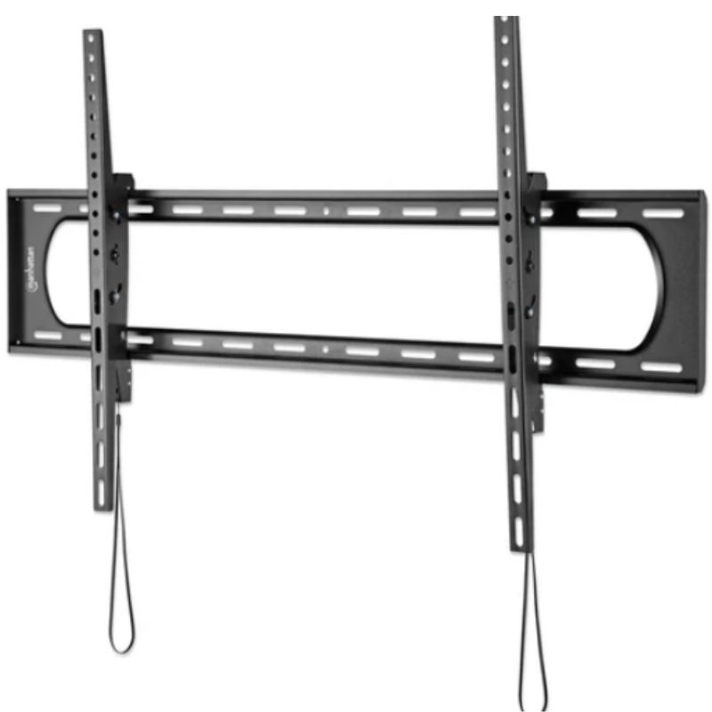 SOPORTE DE PARED MANHATTAN 461931 ULTRA DELGADO PARA PANTALLA 60-120" HASTA 120KG NEGRO, 461931