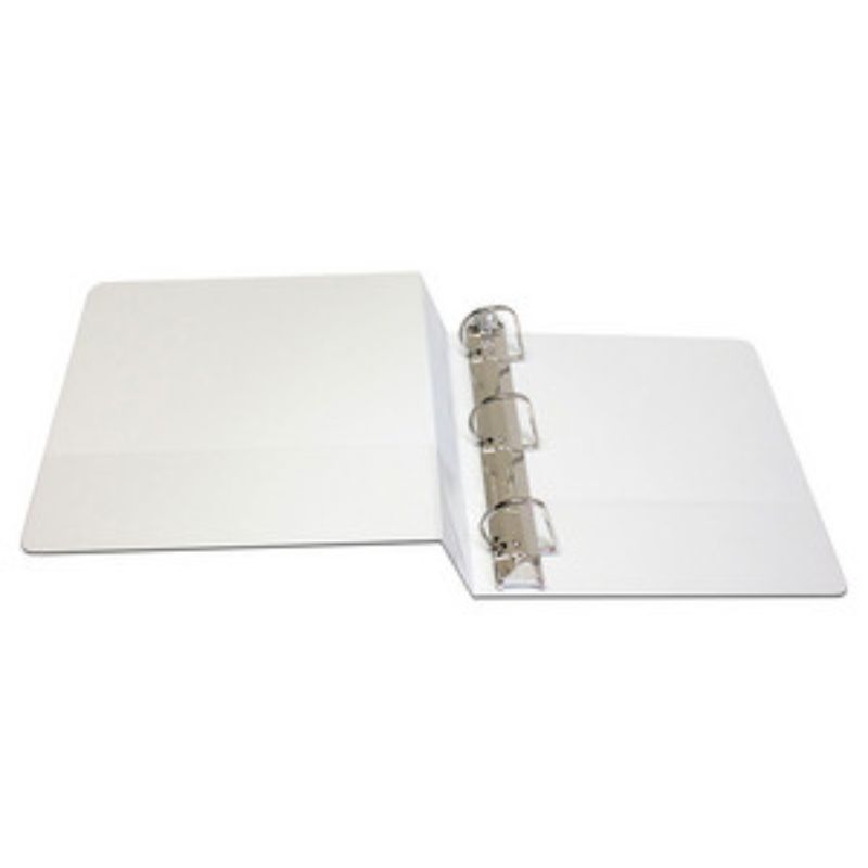 CARPETA PANORÁMICA OXFORD CARTA BLANCA DE 2 PULGADAS HERRAJE "D"     PP10204