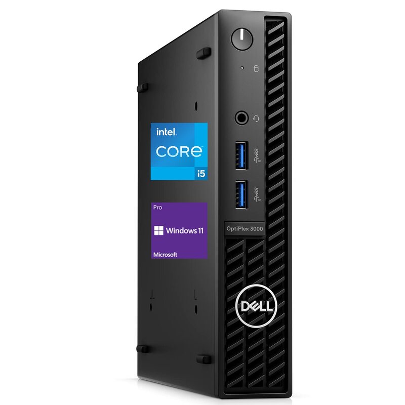 COMPUTADORA DE ESCRITORIO DELL INSPIRON 3030-SMALL FORM FACTOR (SFF)-PROCESADOR INTEL I3-12100 (4 CORES UP TO 4.3GHZ) 12TH GEN- MEMORIA RAM 8GB (1X8GB) DDR5-ALMACENAMIENTO 512GB SSD M.2- WINDOWS 11 PRO -COLOR AZUL-1 AÑO DE GARANTIA DIRECTO EN SITIO 50J7M