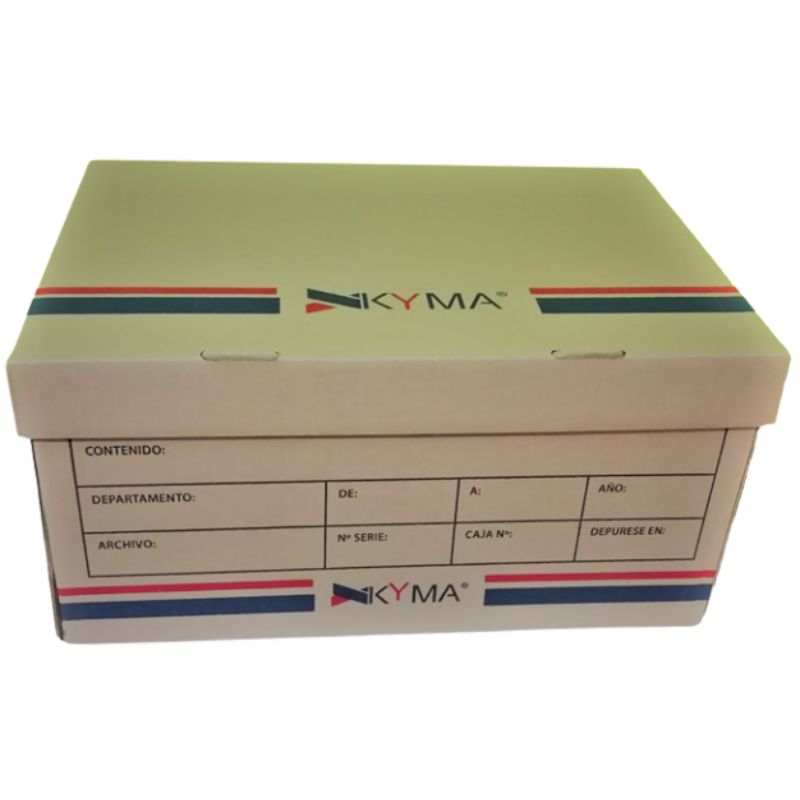 CAJA DE ARCHIVO DE CARTON KYMA TAMAÑO CARTA 50X31.5X25.7    CJKY-CR-CT