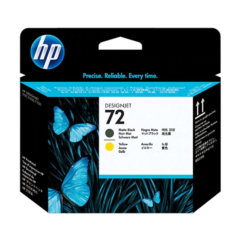 CABEZAL HP LF DE IMPRESIÓN 72 COLOR NEGRO MATE-AMARILLO     C9384A
