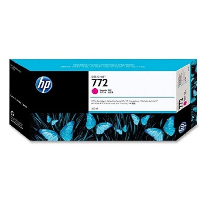 CARTUCHO DE TINTA HP LF 772 MAGENTA DESIGNJET Z5200 300ML    CN629A