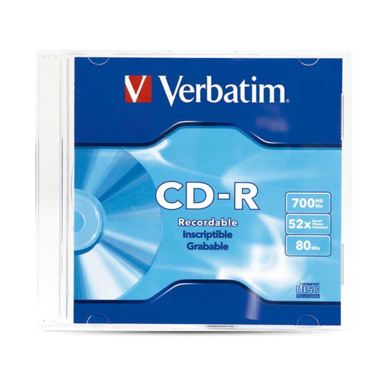 DISCO COMPACTO VERBATIM MOD CD-R 700MB 80 MIN 94776  