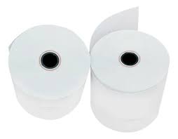 ROLLOS TÉRMICOS FOLIA 57X60 MM, CENTRO PANAL 37MTS +-5%, IMPRESIÓN NEGRO, 55GRS, CAJA CON 100 PIEZAS