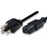CABLE DE PODER BROBOTIX 000140 DE CPU A PARED, 1.8 METROS, NEGRO .BRO-000140