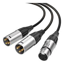 CABLE DE AUDIO CANNON STEREN (XLR) A PLUG 3,5 MM (AUX) 3MTS.299-905