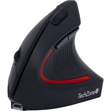 MOUSE TECHZONE TZMOUINA-06 INALAMBRICO RECARGABLE ERGONO 02 VERTICAL 2.4GHZ HASTA 1600 DPI