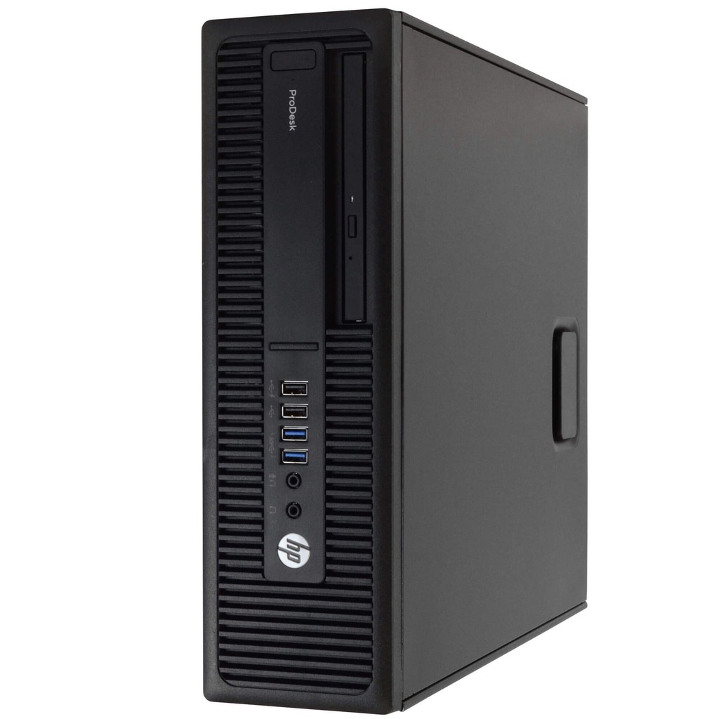 COMPUTADORA DE ESCRITORIO HP MOD PRODESK 600 G2 SFF, PROCESADOR INTEL CORE I5 6500 (HASTA 3.20 GHZ), MEMORIA DE 4GB DDR3L, DISCO DURO DE 500GB, VIDEO INTEL HD GRAPHICS 530, UNIDAD OPTICA DVD±R/RW, WINDOWS 10 PRO R-P5V21LT#ABM