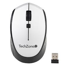 TZ19MOU01-INAPLMOUSE INALÁMBRICO START SILVER TECHZONE, HASTA 1600 DPI'S, 3 BOTONES, TEXTURA EN RUBBER, 1 AÑO DE GARANTÍA.