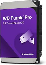 DISCO DURO WESTERN DIGITAL PURPLE PRO DE 10 TB / 7200 RPM / OPTIMIZADO PARA SOLUCIONES DE VIDEOVIGILANCIA CON ANALITICOS (META DATA) / USO 24-7 / 5 AÑOS DE GARANTIA.WD102PURP