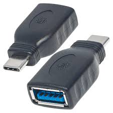 ADAPTADOR MANHATTAN USB-C 3.1 GEN 1 SUPER VELOCIDAD CM/AH 5 GBPS COLOR NEGRO 354646