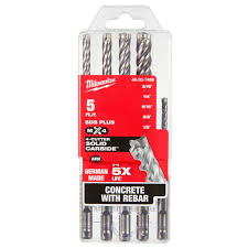 JUEGO DE BROCAS MILWAUKEE 3/16 DE ALTO IMPACTO 5 PIEZAS, 31646