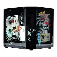 GABINETE OCELOT GAMING BLACK BUCCANEER / M-ATX, ITX / PANEL LATERAL Y FRONTAL DE CRISTAL TEMPLADO / INCLUYE 3 VENTILADORES RGB / ENFRIAMIENTO LIQUIDO HASTA 240MM / GPU HASTA 340MM / COLOR NEGRO, BLACK BUCCANEER