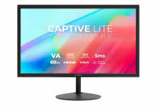 MONITOR PLANO 21.5 PULGADAS CAPTIVE LITE CL215, FULL HD 1920X1080 PX, 60 HZ