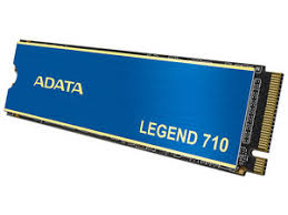 UNIDAD DE ESTADO SÓLIDO ADATA LEGEND 710 1TB PCIE GEN3X4 M.2 2280, CON DISIPADOR DE ALUMINIO. ALEG-710-1TCS