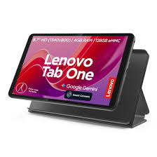 TABLET LENOVO IDEA TABONE 8.7 128GB 4GB RAM MEDIATEK HELIO G85 CON FUNDA, ZAF00187MX