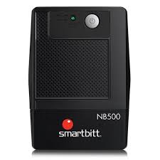 NO BREAK INTERACTIVO SMARTBITT SBNB500 500VA / 250W, CLAVIJA NEMA 5-15P, 4 CONTACTOS, TIPO NEMA 5-15R, TODOS CON RESPALDO DE BATERIAS, REGULACION Y SUPRESION DE PICOS, SBNB500