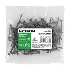 FIERO BOLSA CON 100 PIJA ACERO PIJ-838 8X1, 1/2, PIJA-8X1, 1/2 PIJ-838