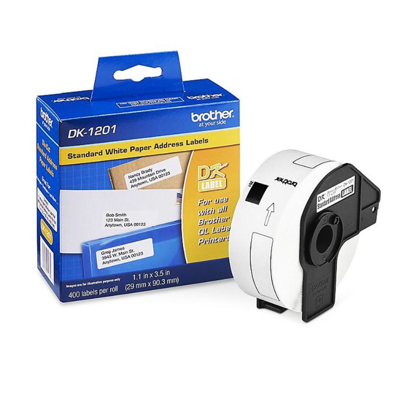 BROTHER ETIQUETAS DE PAPEL CONTINUO DK-2211 NEGRO SOBRE BLANCO, 29MM X 15M DK-2211