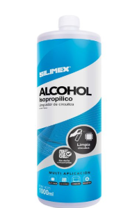 ALCOHOL ISOPROPILICO AEROSOL SILIMEX ENVASE: 250 ML, AZUL, ALCOHOL ISOPROPILICO, COMPONENTES ELECTRONICOS ISOPROPILICO250ML