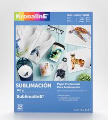 PAPEL PROFESIONAL PARA SUBLIMACIÓN SECADO RÁPIDO 100g/m2 N3” 0.215 x 0.28 m PAQ c/125, SUBL17