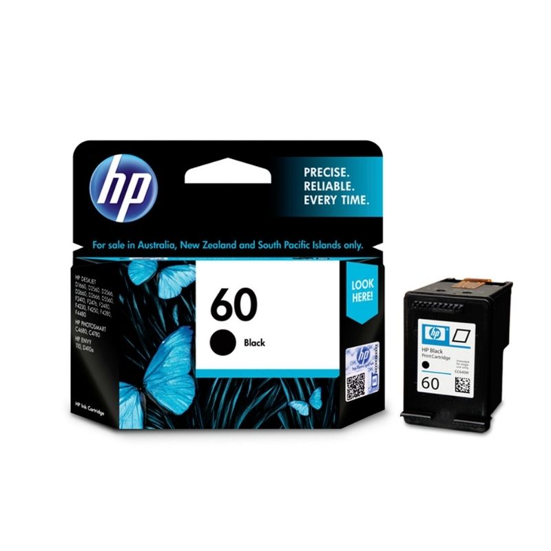 CARTUCHO HP MOD 60, SERIES D1660/ F2430/ F2480/ D2530/ D2560/ D2660/ F4210/ F4235/ F4240/ F4435/ F4440/ F4480/ F4580/ D5560 NEGRO CC640WL 
