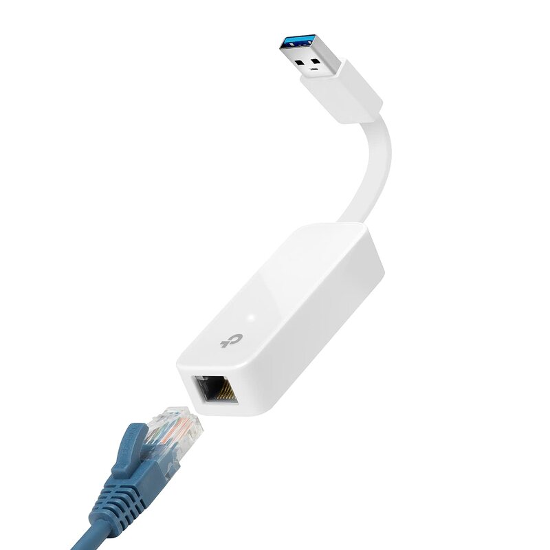 ADAPTADOR DE RED USB TP-LINK UE300, COLOR BLANCO, 10/100/1000MBPS