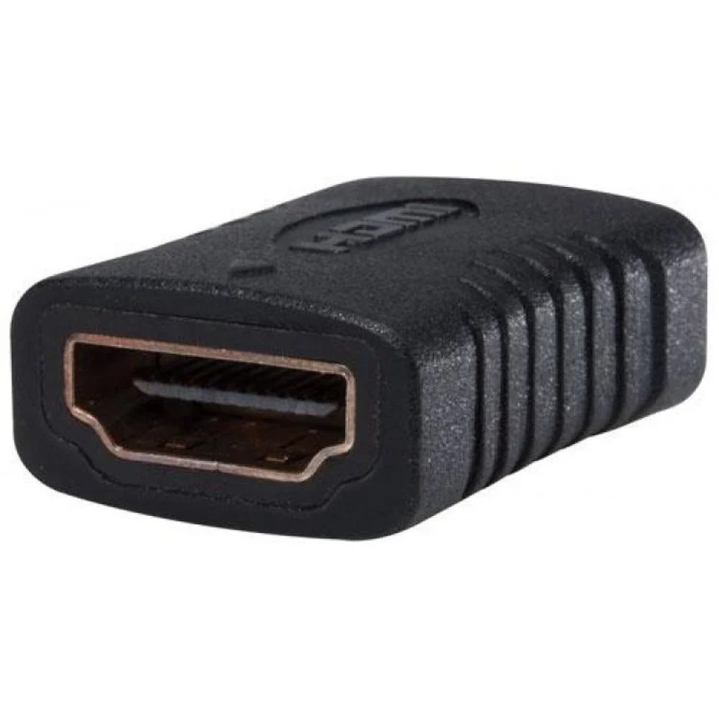 ADAPTADOR MANHATTAN MOD COPLE HDMI, HDMI, HDMI, HEMBRA/HEMBRA, COLOR NEGRO 353465