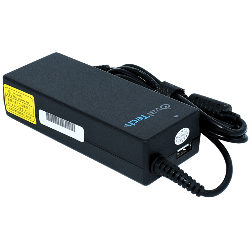 ADAPTADOR OVALTECH OTAC-E53 PARA COMPUTADORA PORTATIL 19V/4.74AH C/BLISTER + USB MARCA OTAC-E53