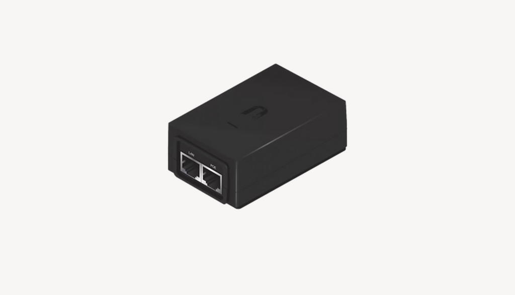 ADAPTADOR POE UBIQUITI NETWORKS DE 24 VDC, 1.0 A CON PUERTO GIGABIT, POE-24-24W-G