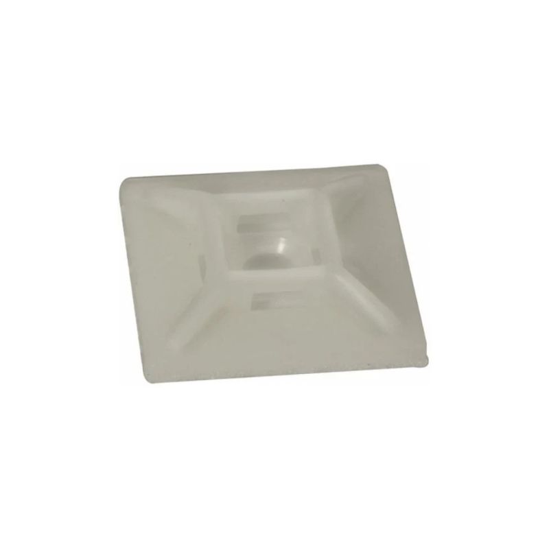 BASES AUTOADHERIBLE STEREN BASES DE NYLON, DE 2,8 X 2,8 CM, BLANCO X PIEZAS    TY40