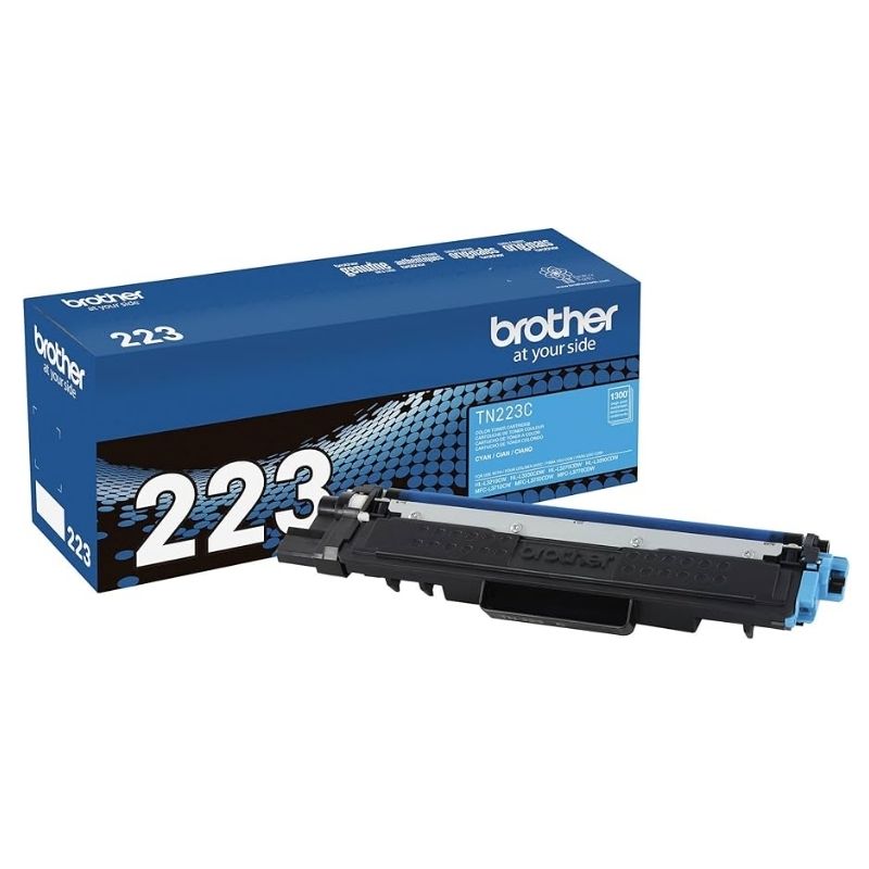 TONER BROTHER TN-223C RENDIMIENTO ESTÁNDAR 1300 PÁGINAS COLOR CIAN   TN223C