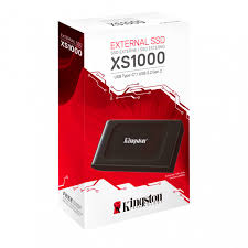 UNIDAD DE ESTADO SOLIDO EXTERNO KINGSTON XS1000 SSD 2TB USB NEGRO SXS1000/2000G