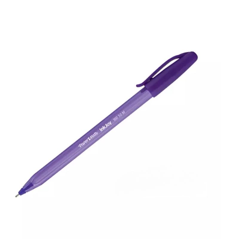BOLIGRAFO PAPERMATE ST KILOMETRICO MORADO LA3563PZA