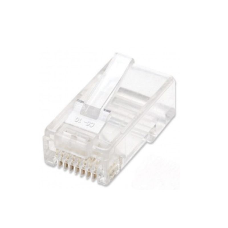 CONECTOR INTELLINET MOD 790055 DE PLUG RJ45 - CAT5 COLOR TRANSPARENTE   790055PZA