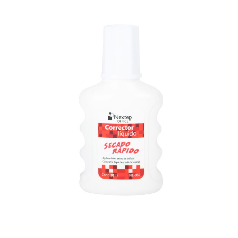 CORRECTOR LIQUIDO NEXTEP BOTELLA 20ML NE-069PZA