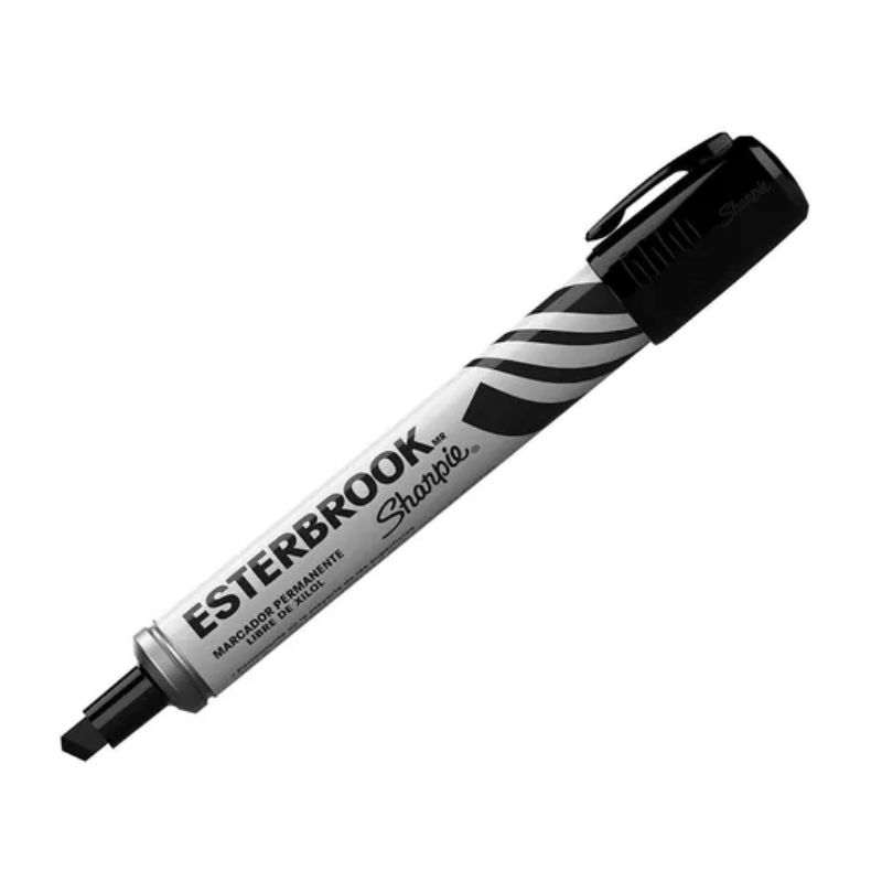 MARCADOR ESTERBROOK 2120286 COLOR NEGRO PERMANENTE 1 PIEZA