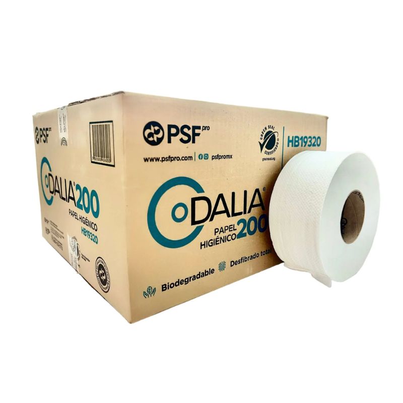 PAPEL HIGIENICO JR DALIA HD200 12 ROLLOS/200MTS    DALHB19320