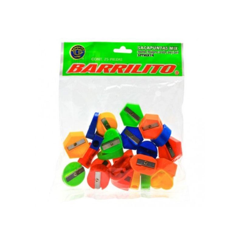 SACAPUNTAS BARRILITO DELTA ESCOLAR DE PLASTICO SKD25  