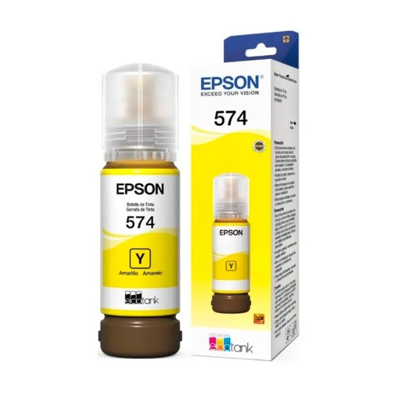 TINTA EPSON T574 65 ML COLOR AMARILLO, T574420-AL