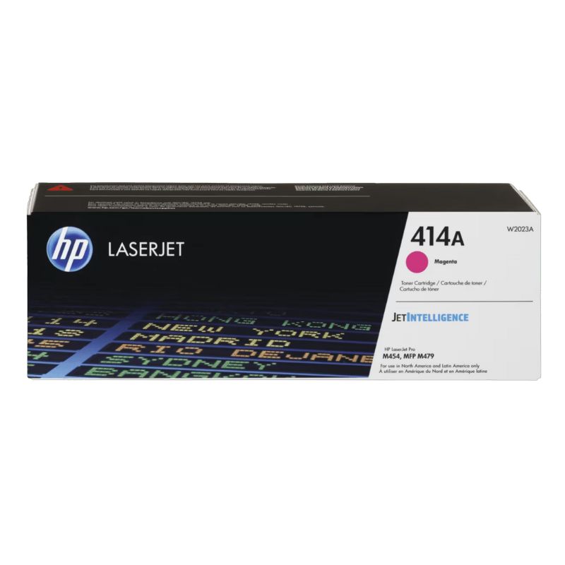 TONER HP MOD 414A, MAGENTA ORIGINAL LASERJET W2023A