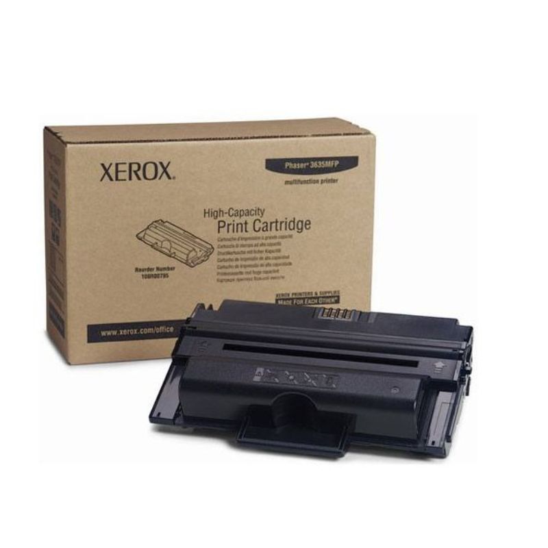 TONER XEROX MOD 108R00796, 10000 PAGINAS, SERIES PHASER 3635MFPW, COLOR NEGRO 108R00796