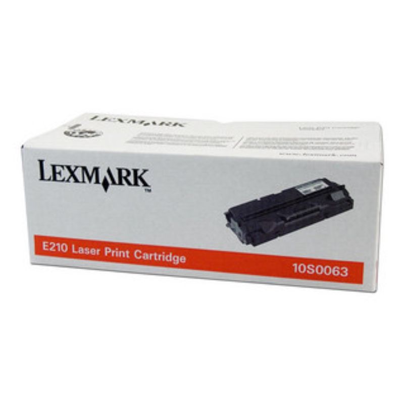 TONER LEXMARK MOD 10S0063, NEGRO 10S0063